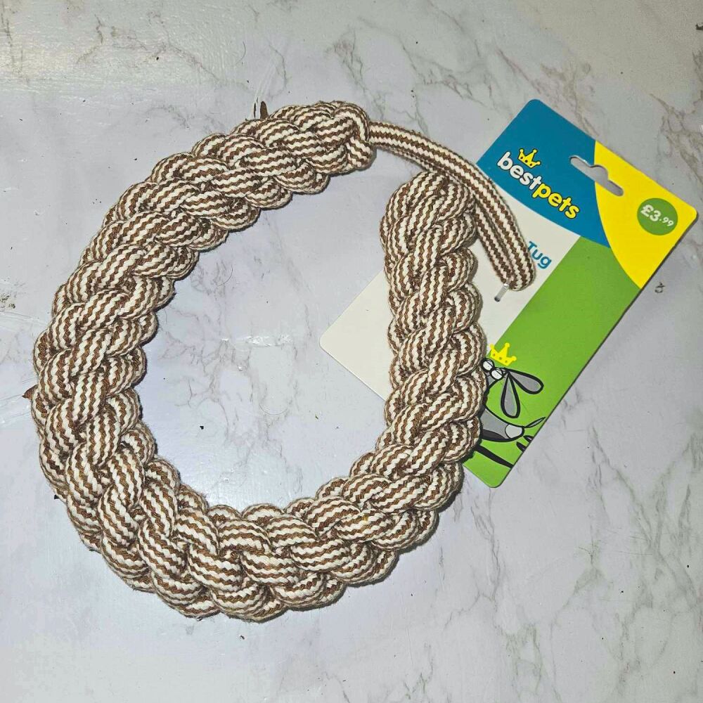 Rope Retriever Tug Toy 50cm