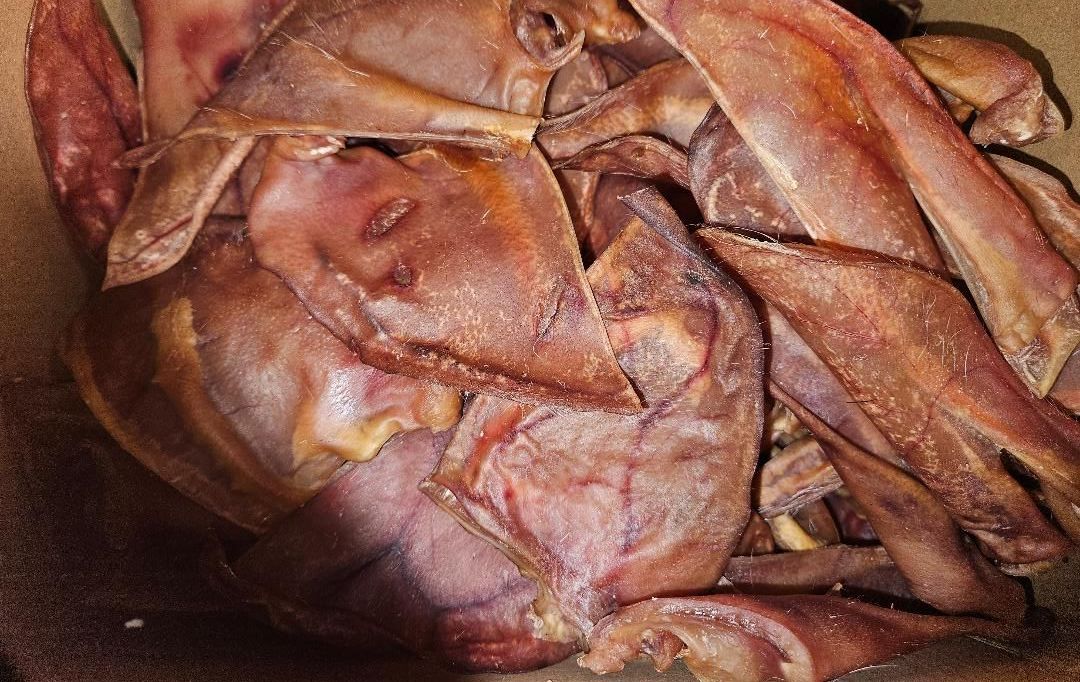 Pigs ears 50 pieces approx 1kg