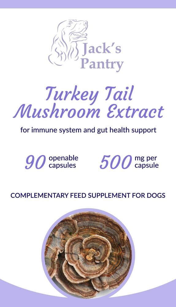 TURKEY TAIL MUSHROOM CAPSULES 90