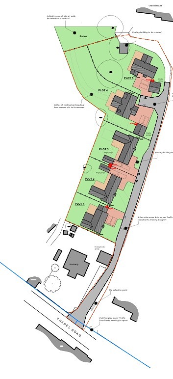 Planning Permission 5 dwellings North Norfolk