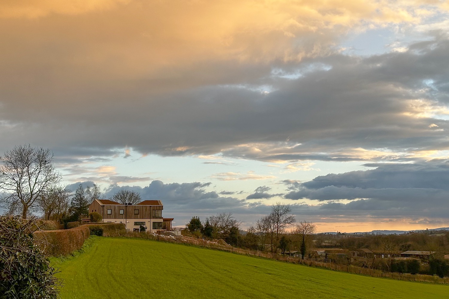Modern rural passive house