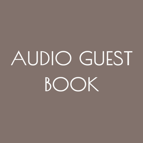Audio Guest book Hire 