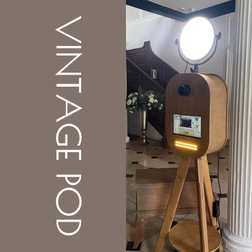 Vintage Selfie Pod Hire Photobooth