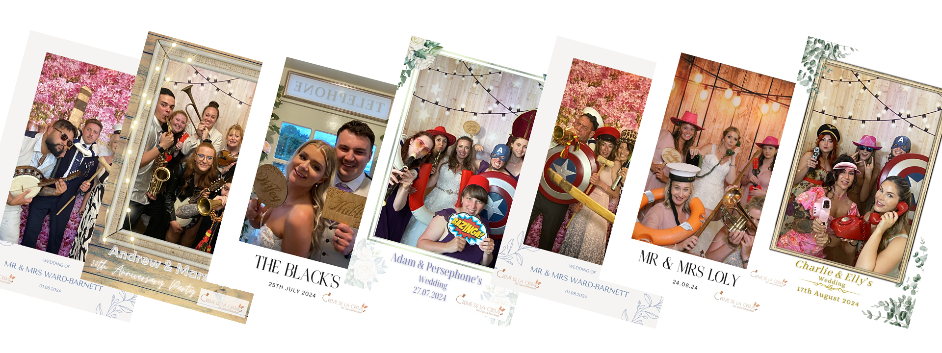 Custom Made Photobooth Templates made
