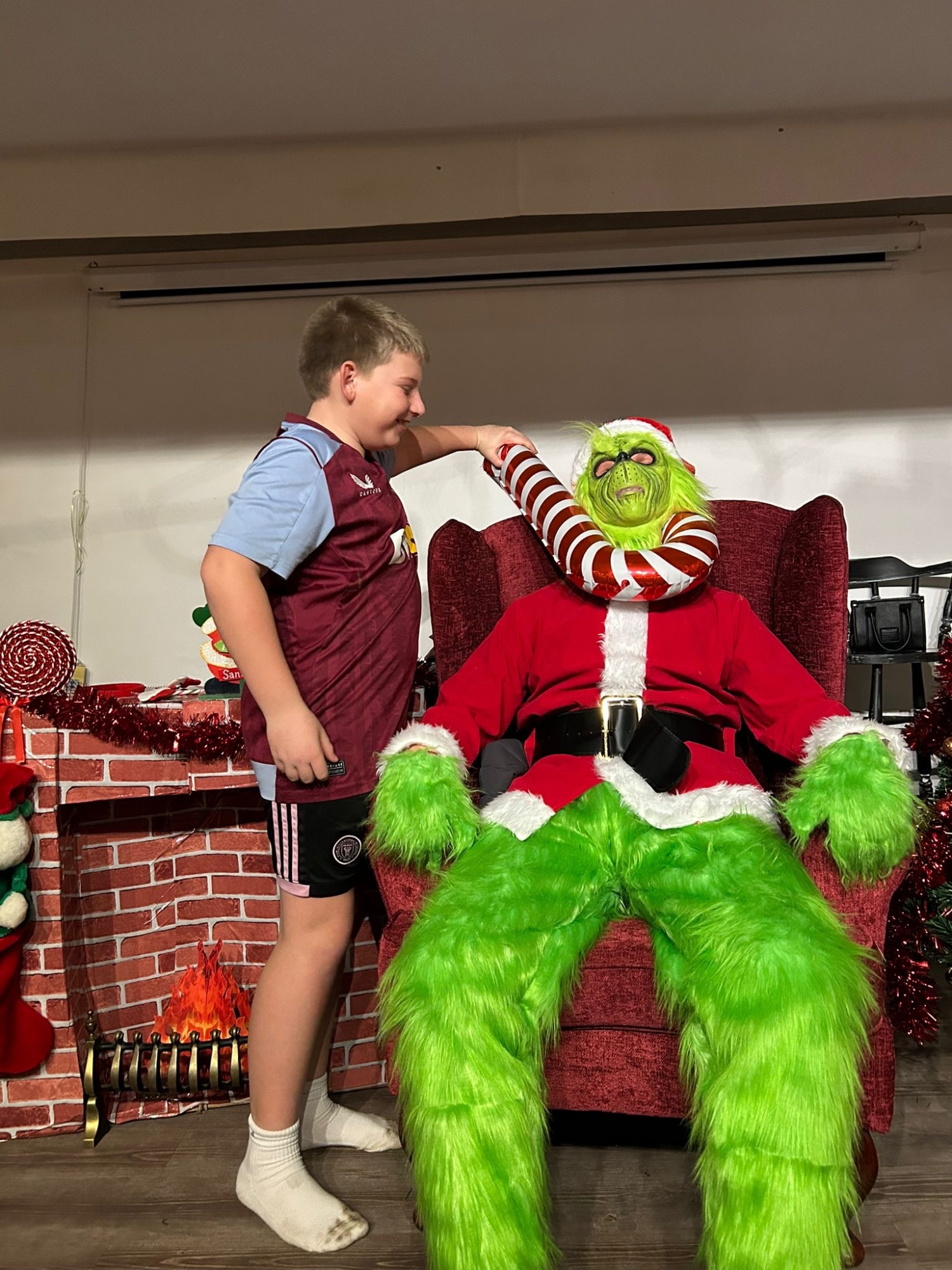 Grinch and Issac 