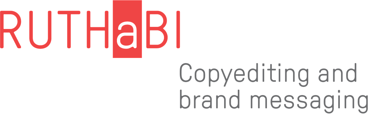 Ruthabi â€“ Copyediting and brand messaging