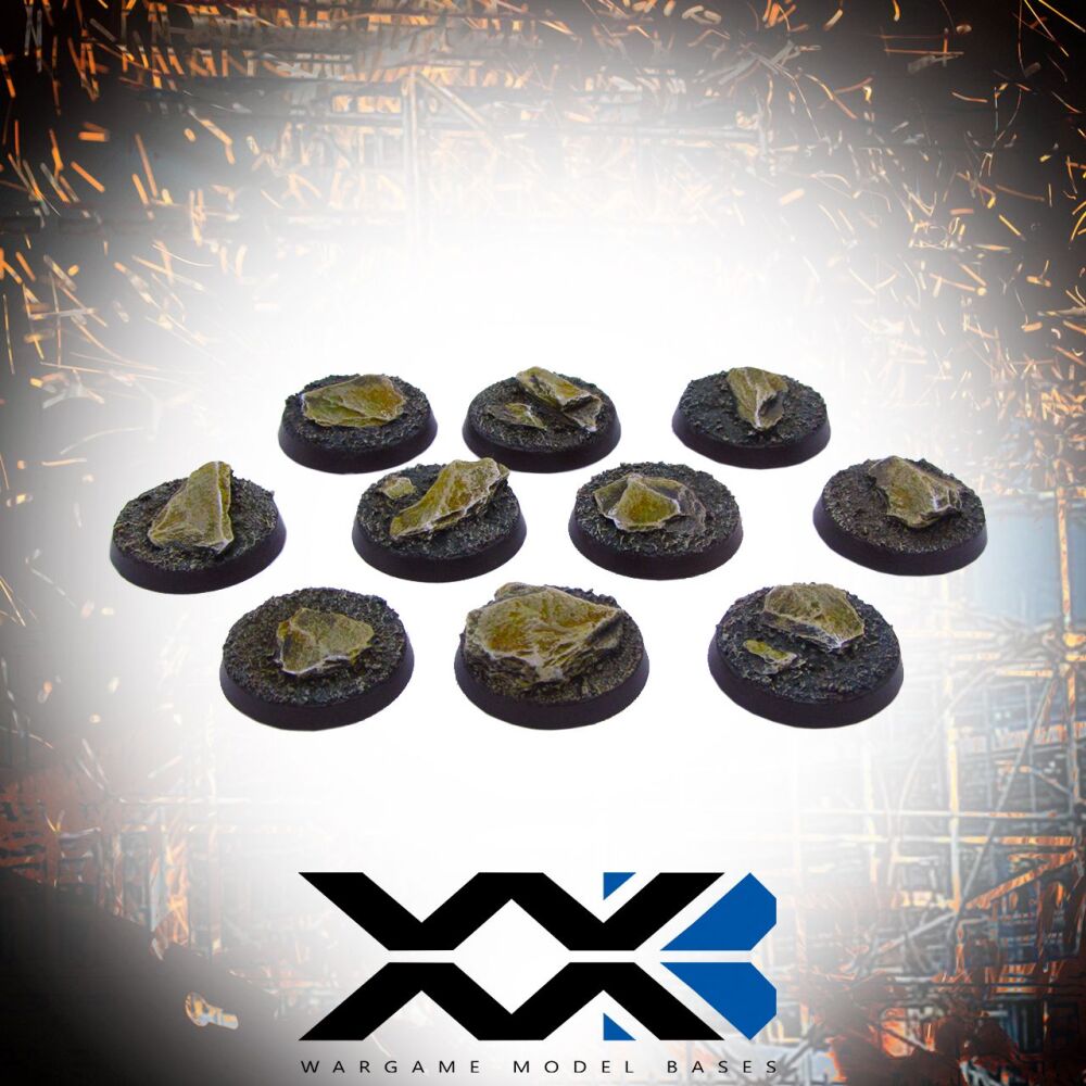 Rocky 25mm round bases