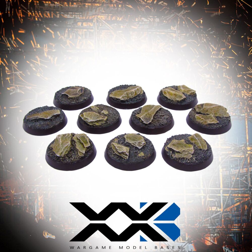 Rocky 32mm round bases