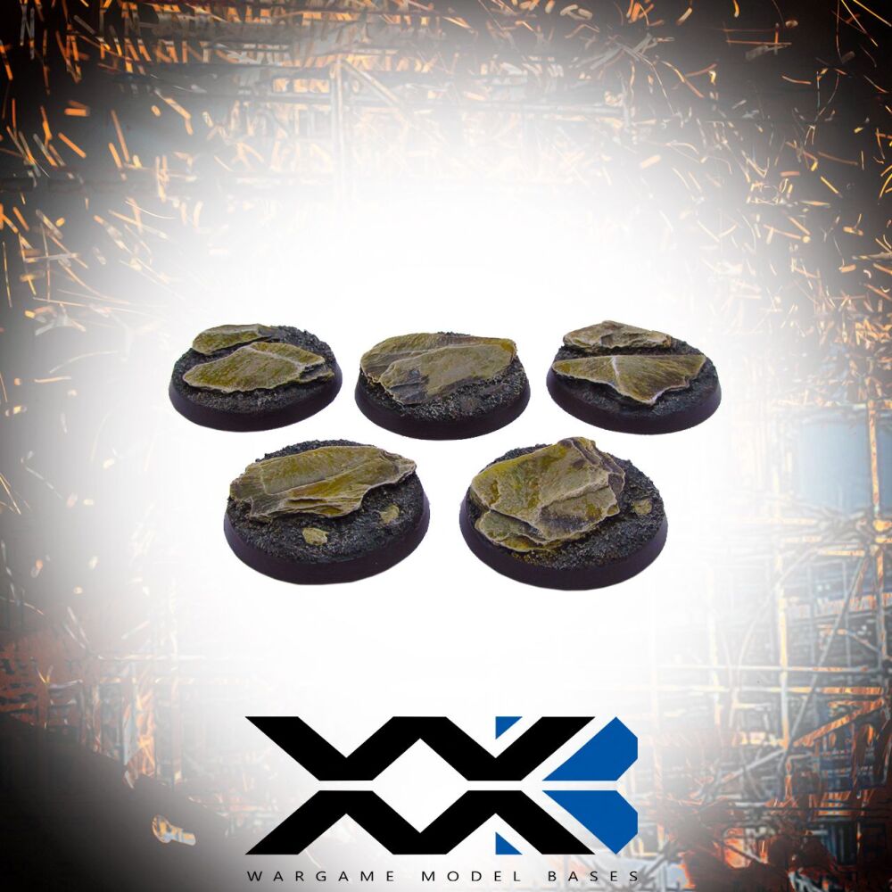 Rocky 40mm round bases