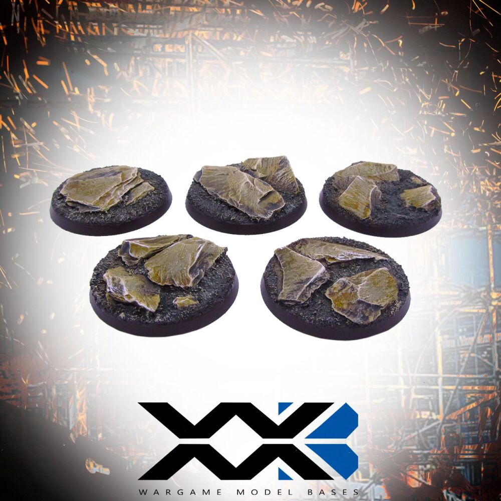 Rocky 50mm round bases