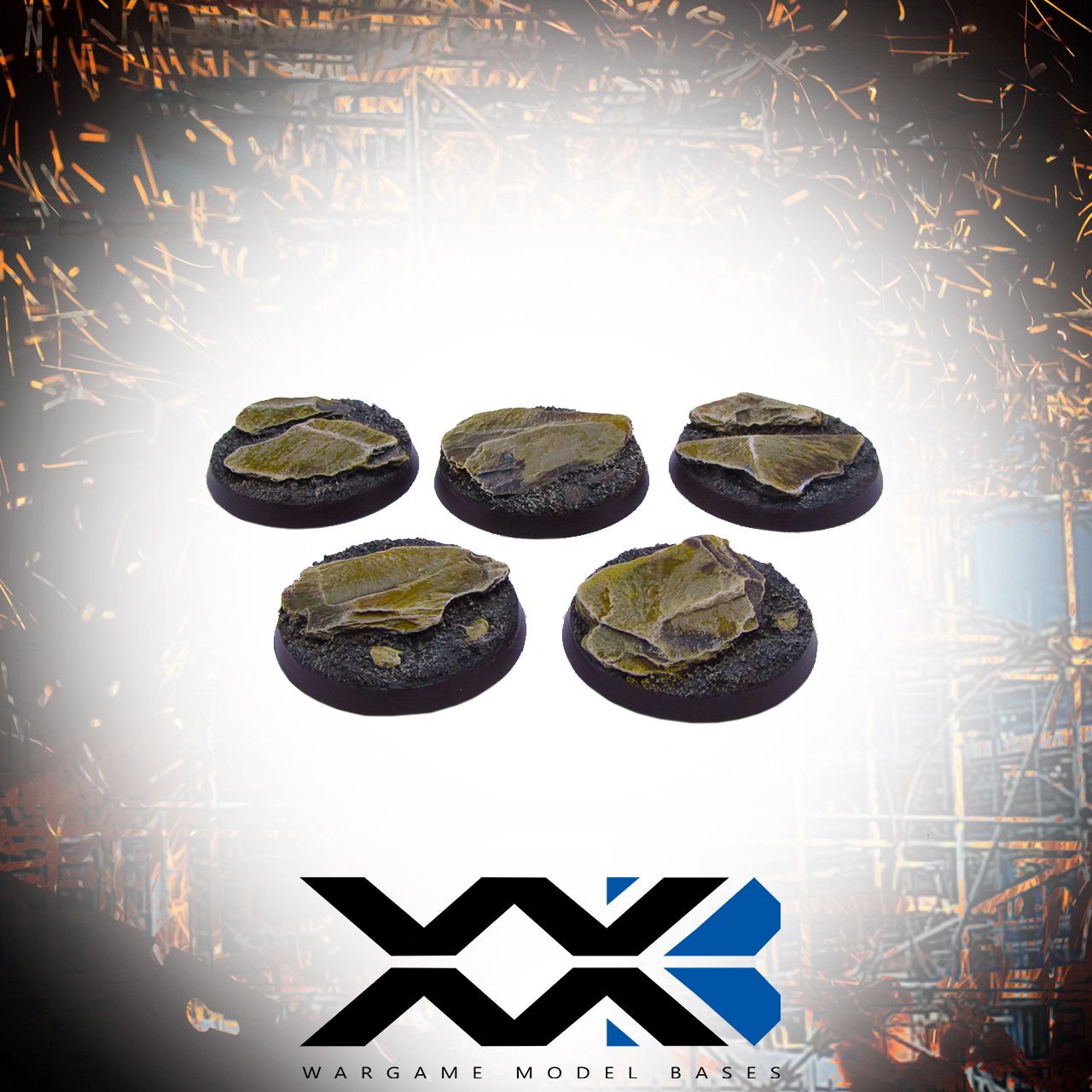 40mm Rocky bases