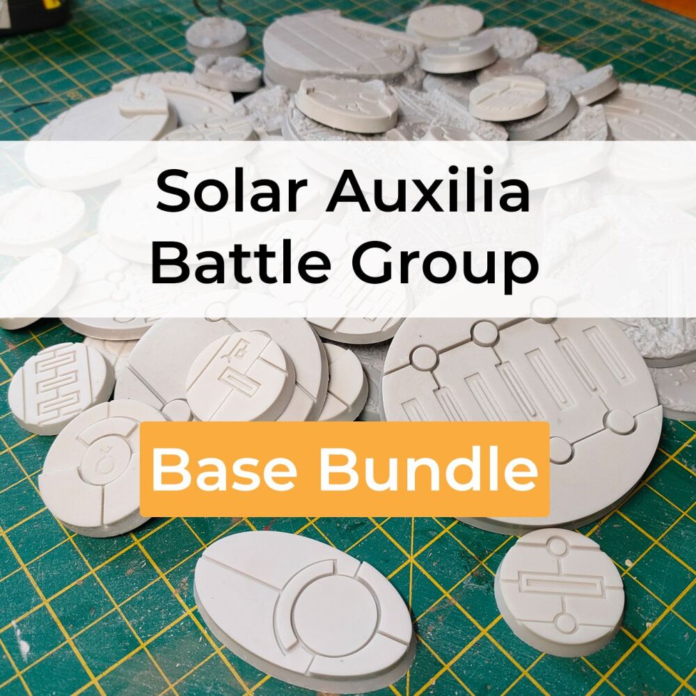 Solar Auxilia battlegroup compatible base bundle