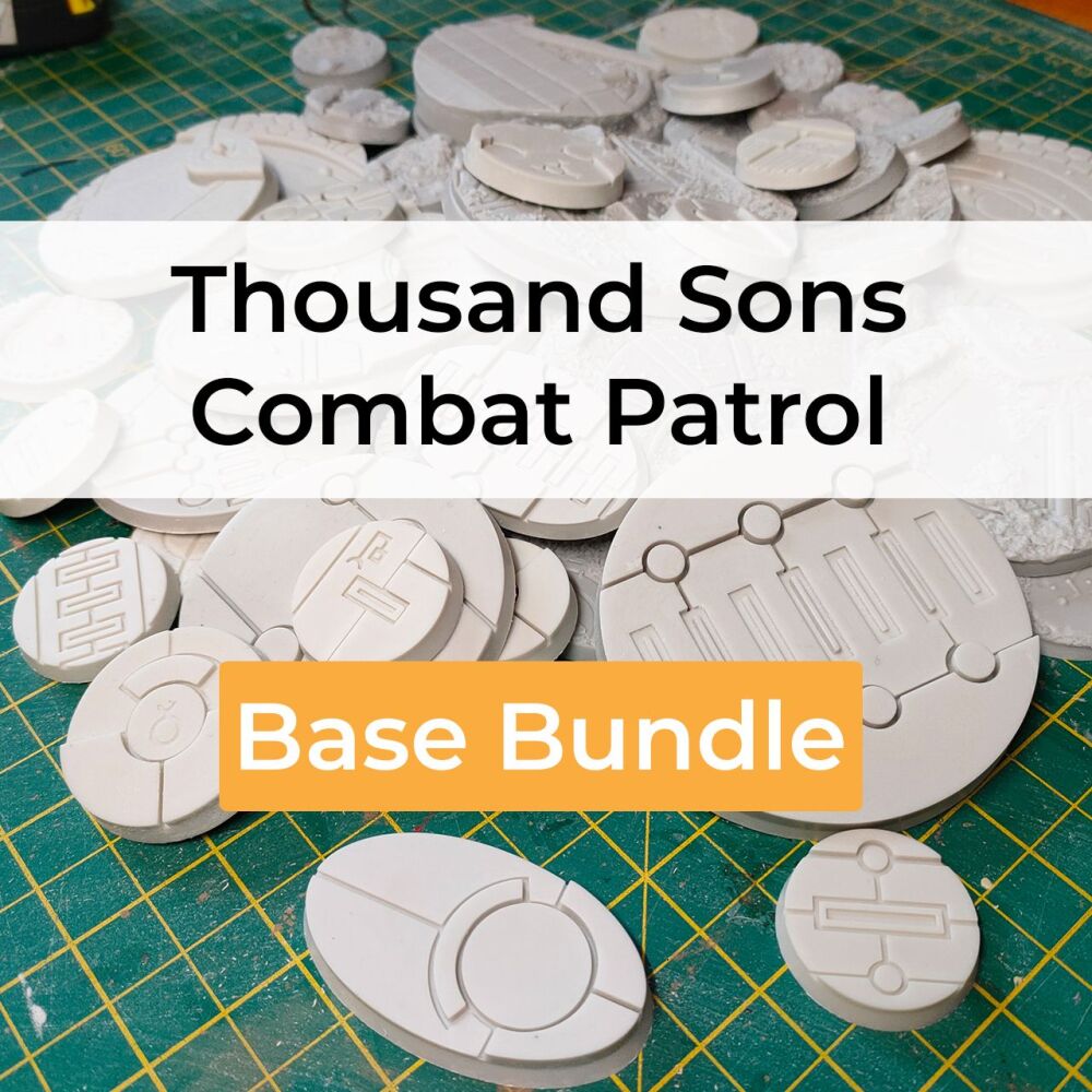 Thousand Sons Combat Patrol compatible base bundle