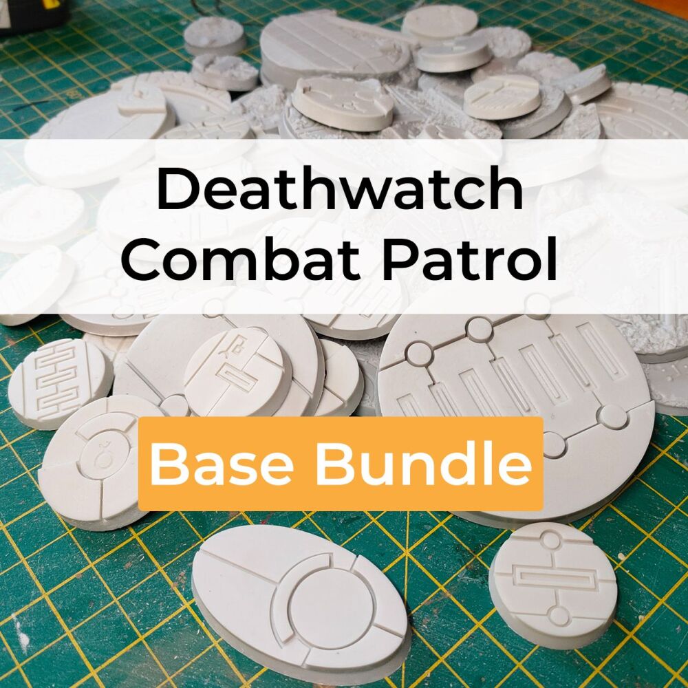 Deathwatch Combat Patrol compatible base bundle