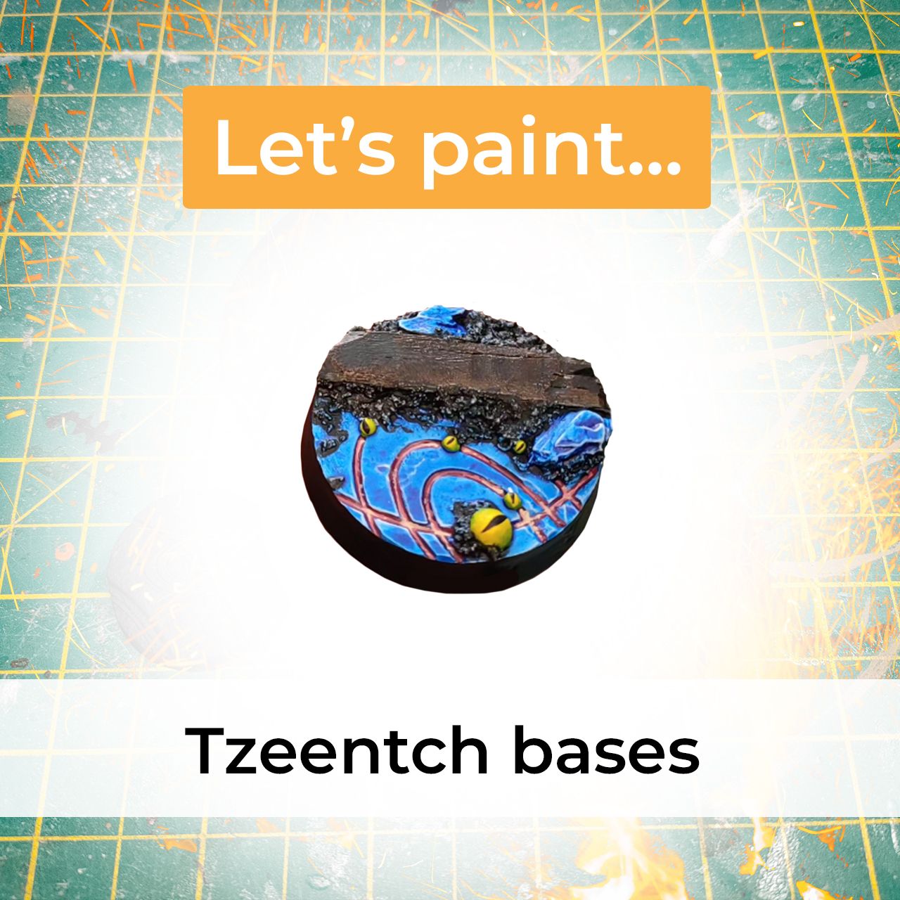 tzeentch base painting tutorial header