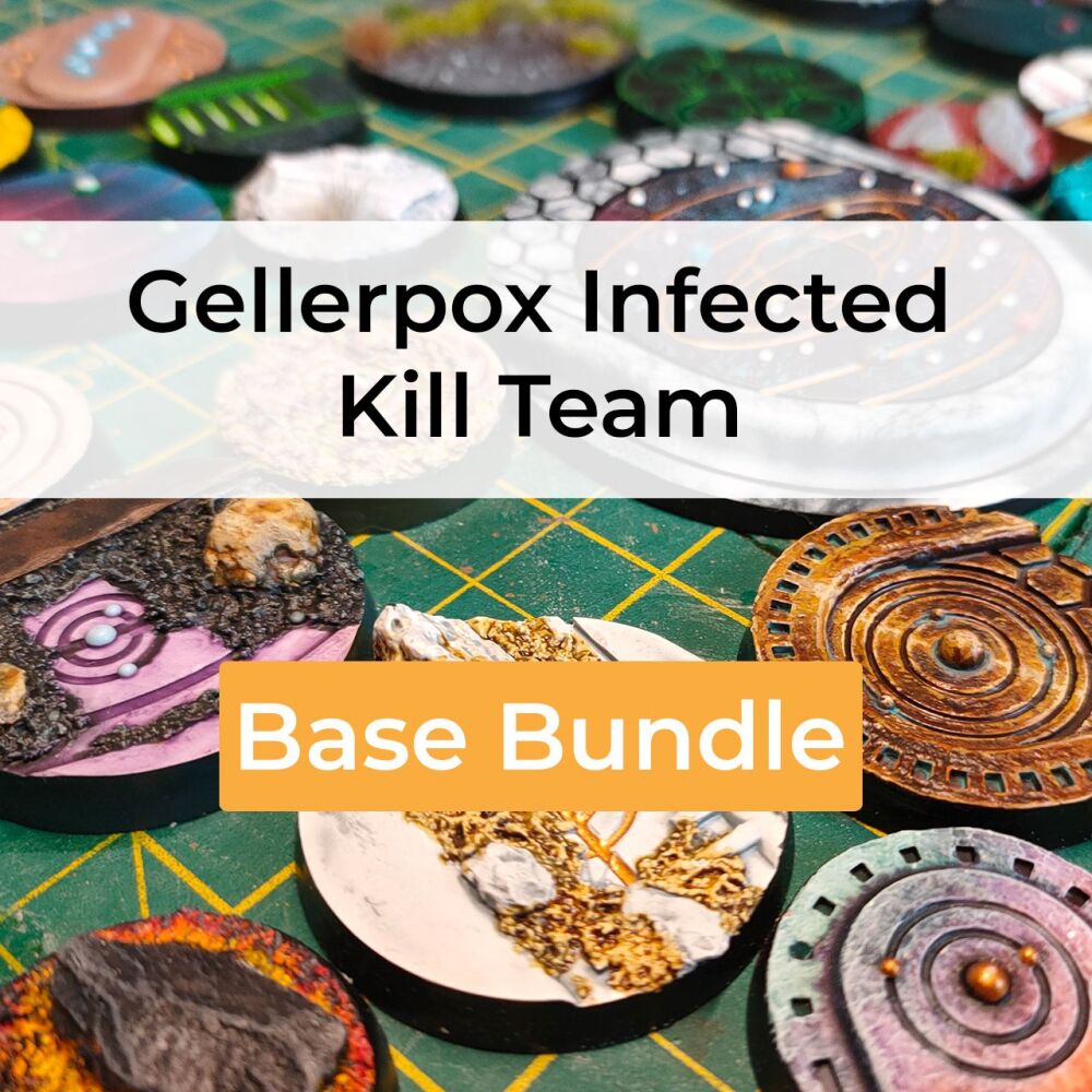 Gellerpox Infected Kill Team compatible resin bundle
