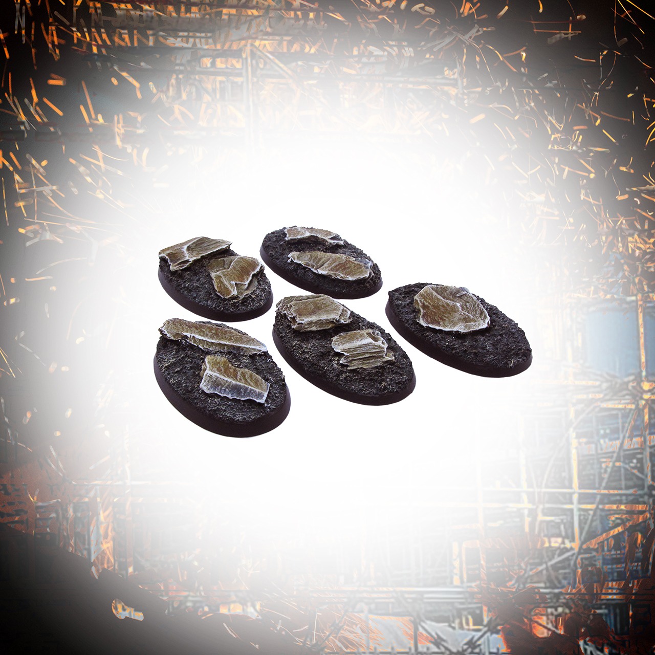 Rocky resin base 100mm