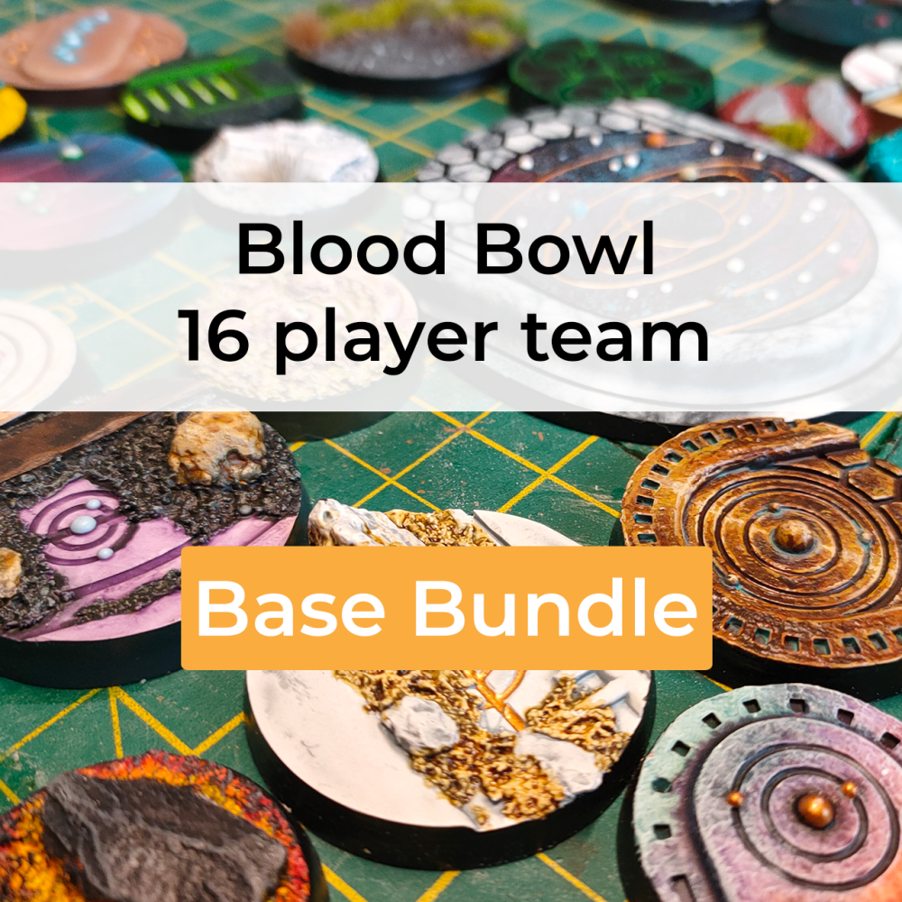 16 player full team base bundle for Blood Bowl