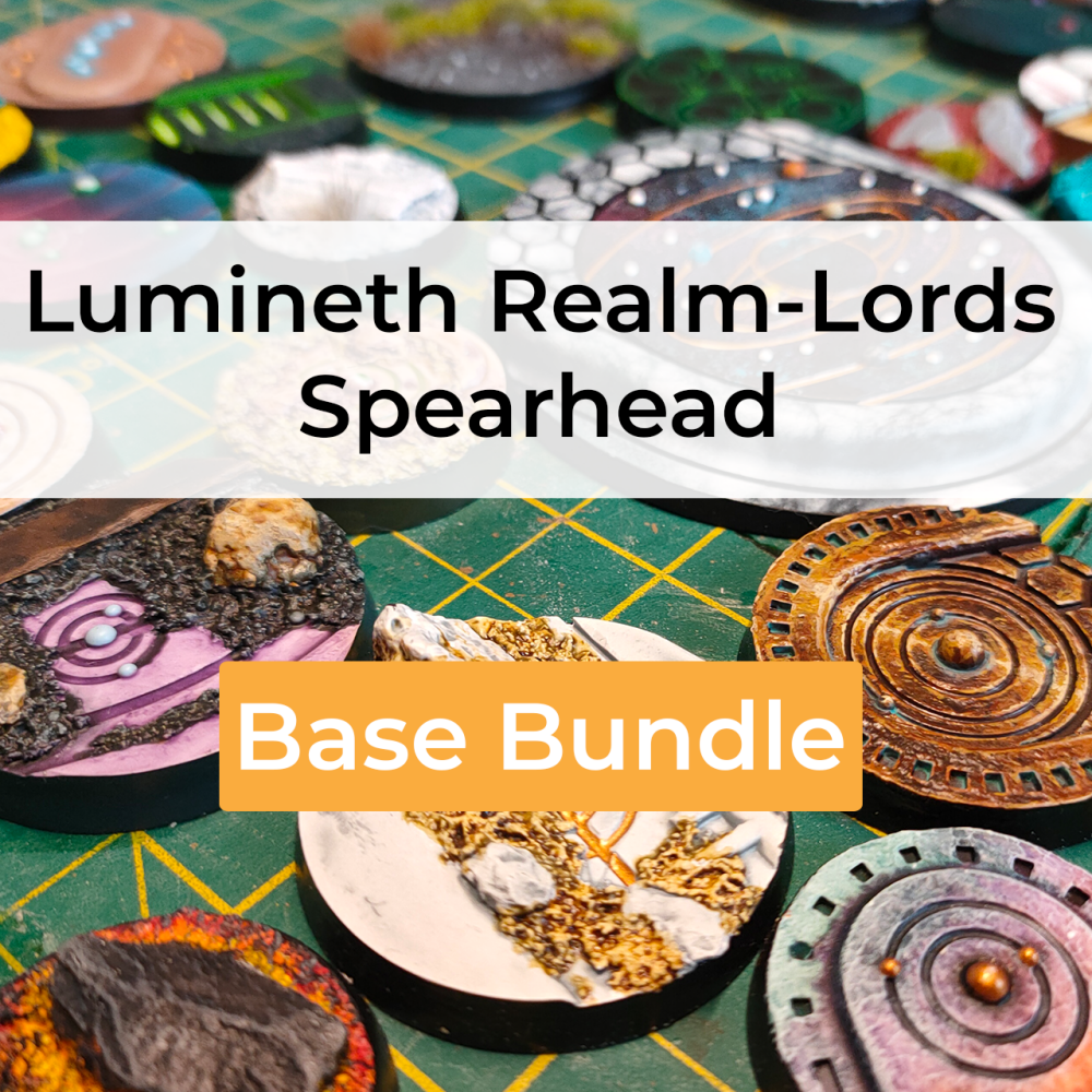 Lumineth Realm-lords Vanguard compatible base bundle