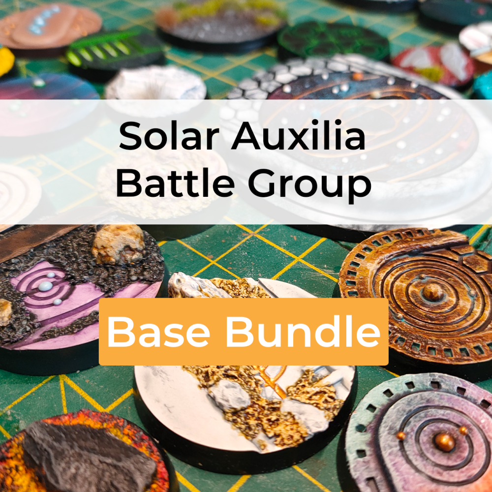 Solar Auxilia battlegroup compatible base bundle