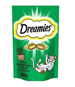 Dreamies Cat Treats With Catnip 60g