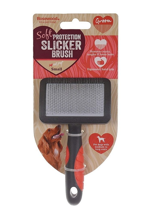 Rosewood Slicker Grooming Brush - Small