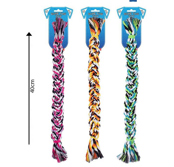 Braided Rope Pull Tug Dog Toy