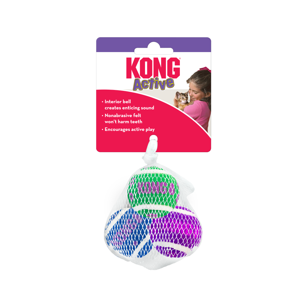 KONG Cat Active Tennis Balls