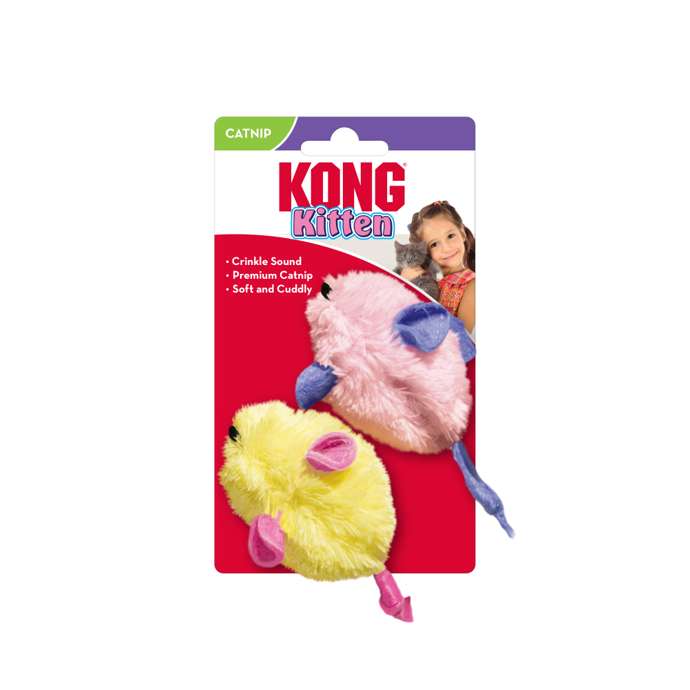 KONG Kitten Mice (Pack of 2)