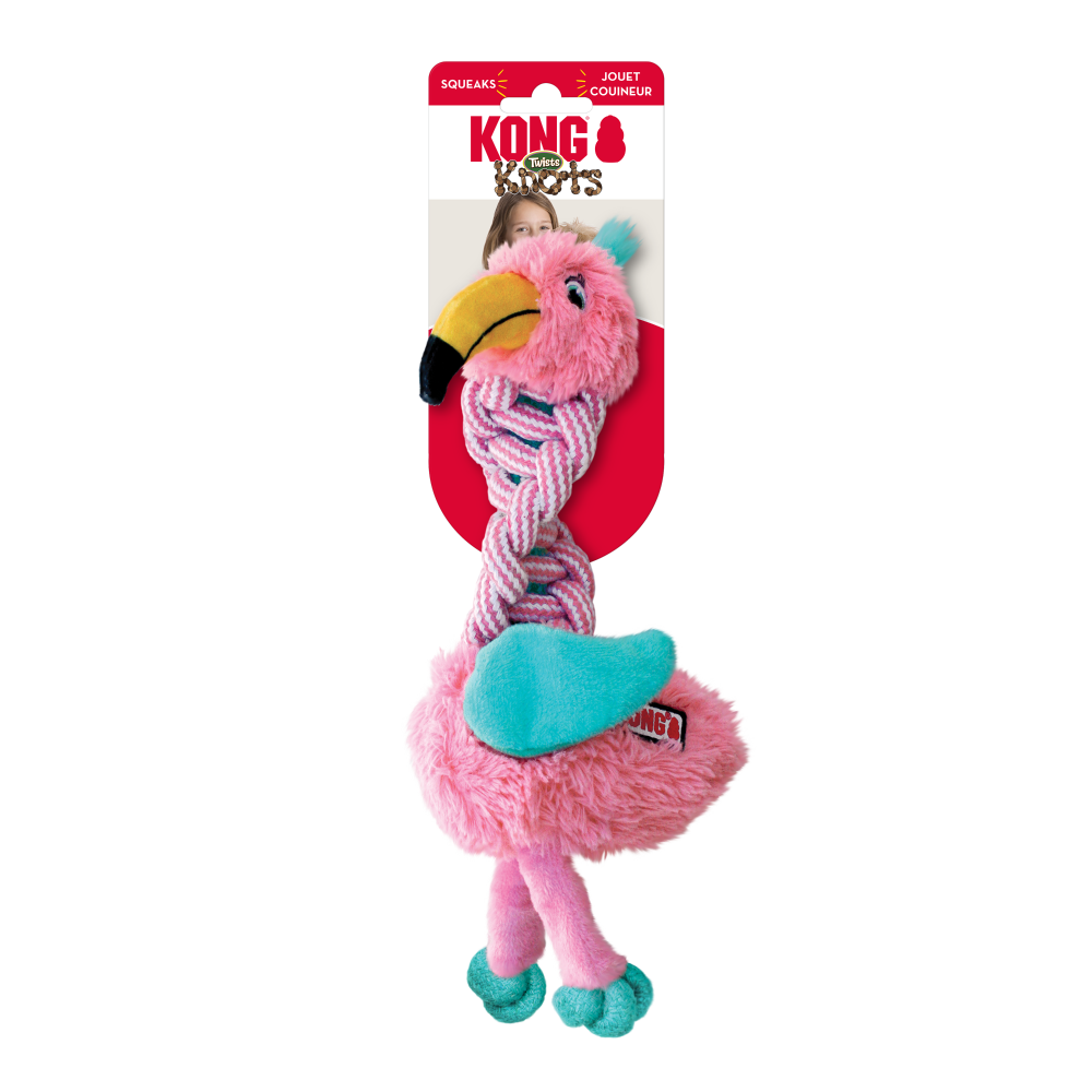 KONG Knots Twists Flamingo S/M