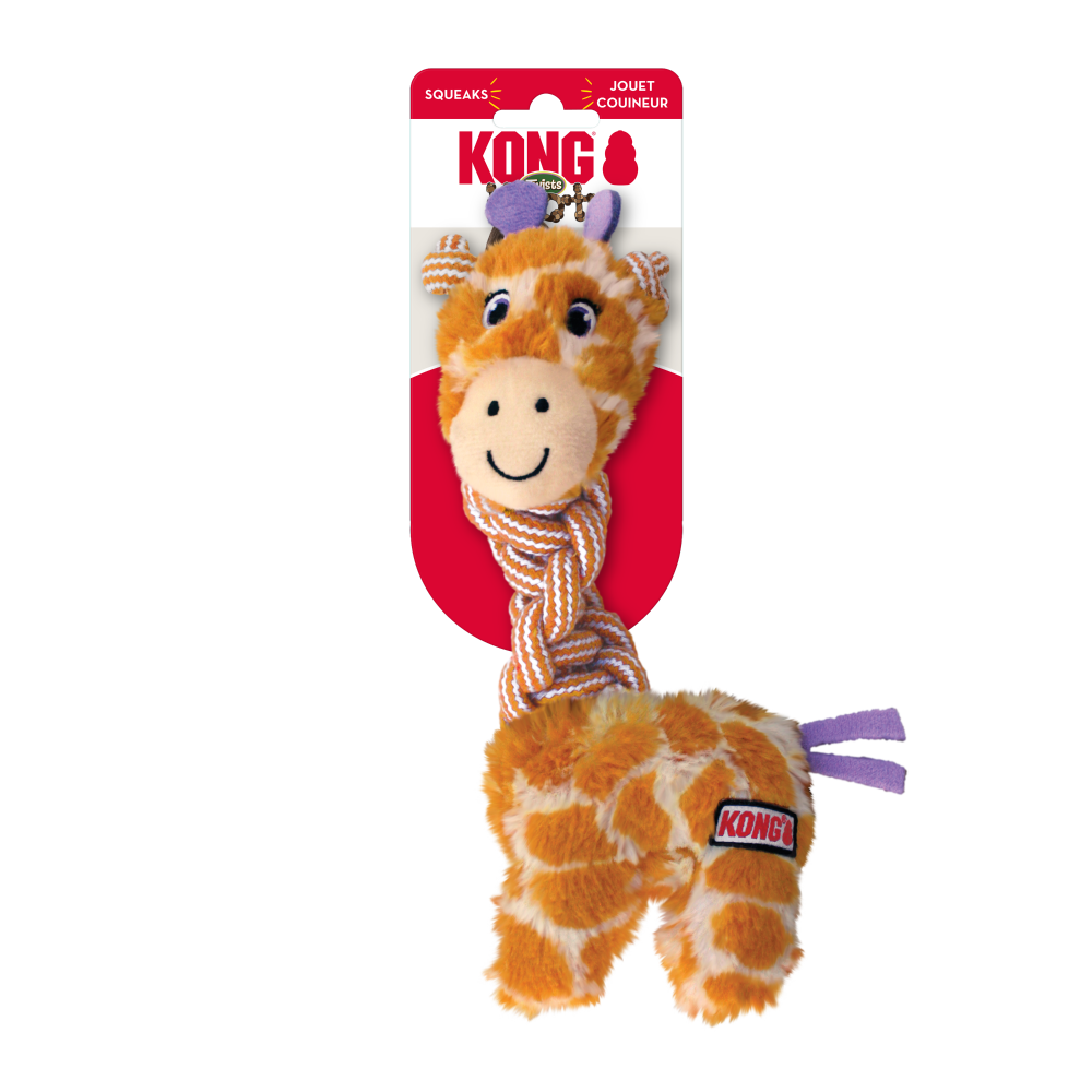 KONG Knots Twists Giraffe S/M