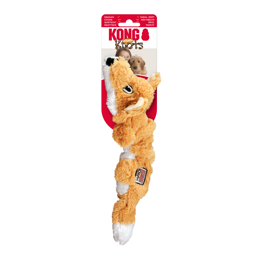 KONG Scrunch Knots Fox S/M