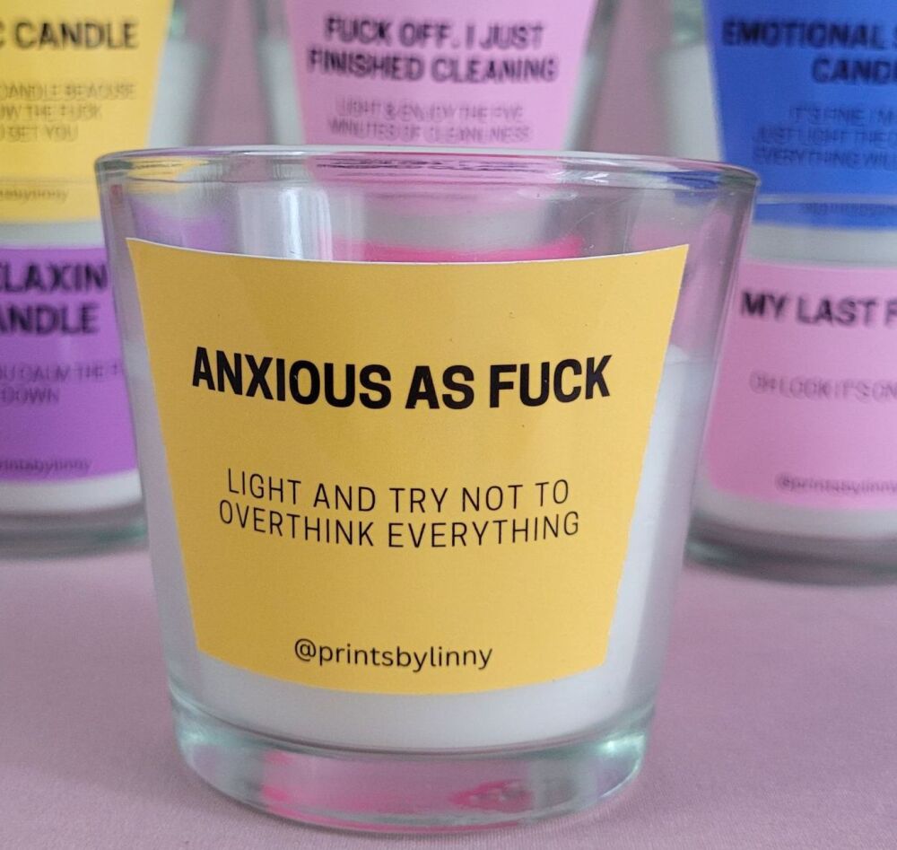 Anxious As Fuck - Candle