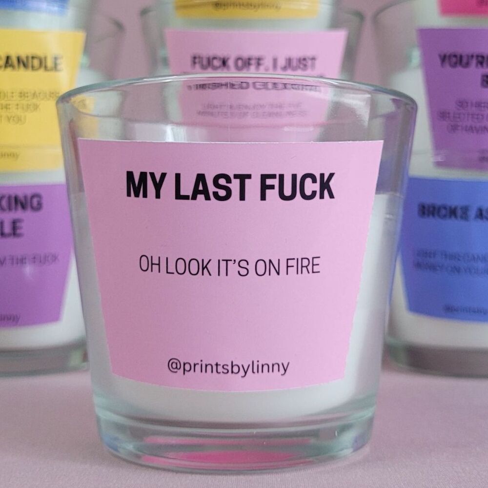 My Last Fuck - Candle