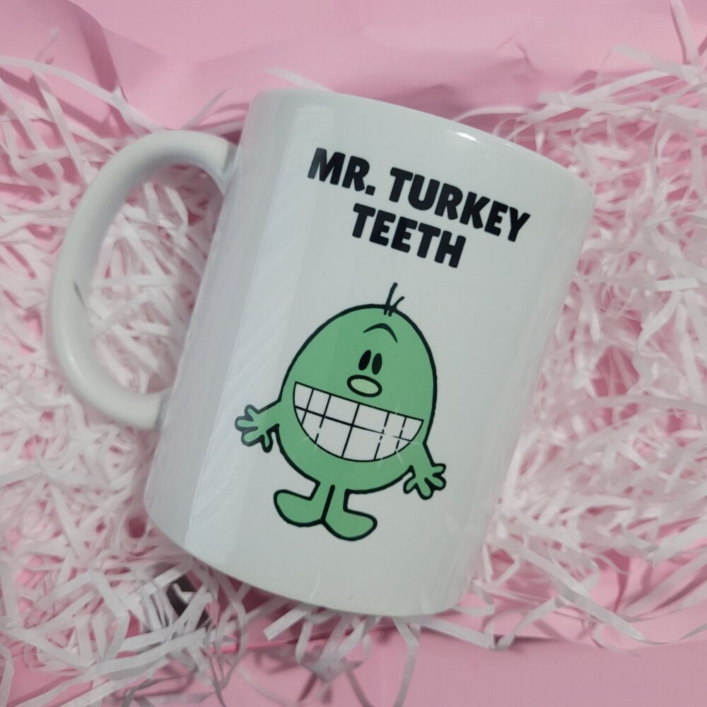 MR MEN TURKEY TEETH - CUP
