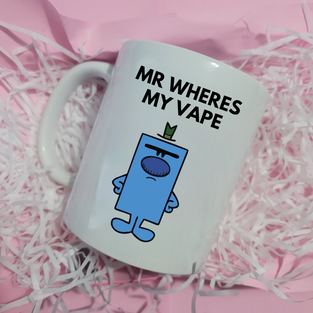Mr Men Where's My Vape - Cup