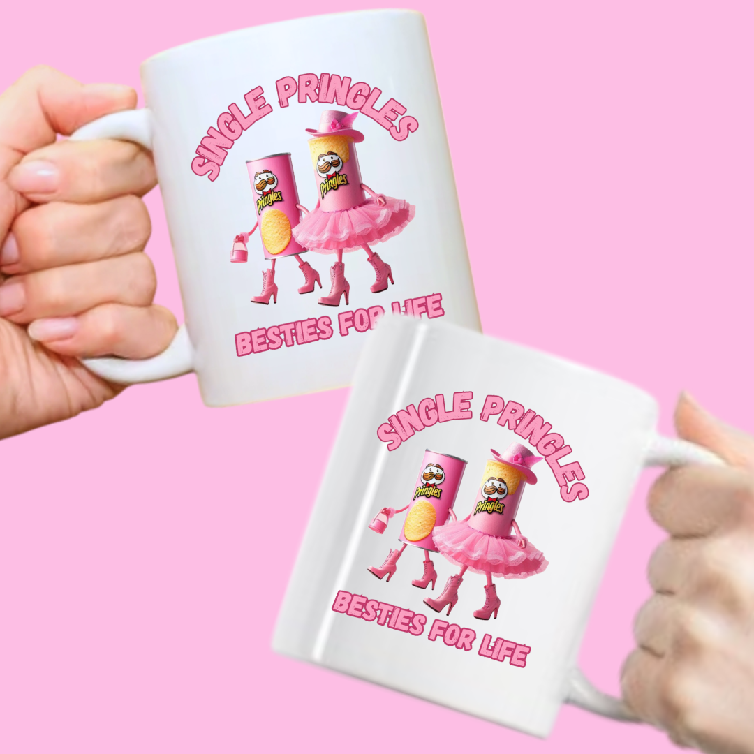 Single Pringles Besties For Life Mug