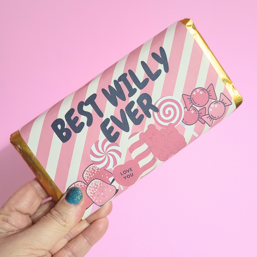 Best Willy Ever Chocolate Bar