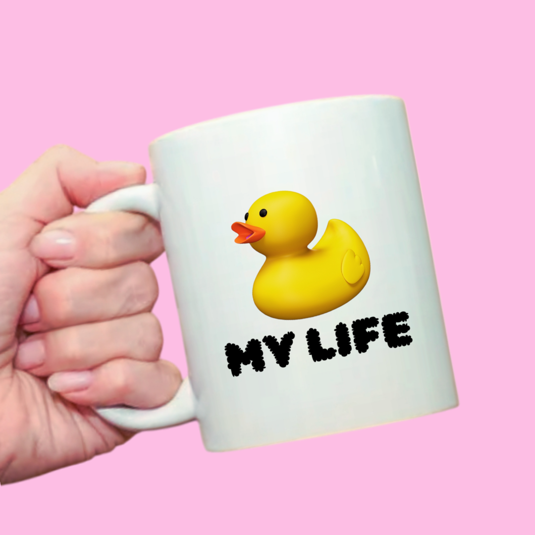 Duck My Life Mug