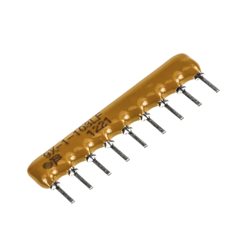 10kΩ ±2% Bussed Resistor Array, 8 Resistors, 1.13W