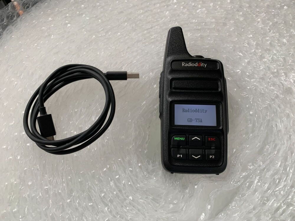 Radioddity GD-73A UHF DMR / Analogue Hand Held Transciever