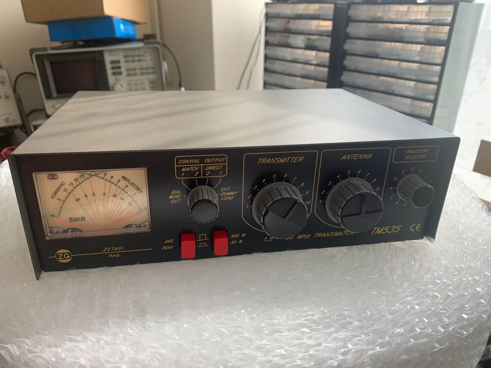 Zetagi TM535 Transmatch 1.5-30 mhz 500w ATU