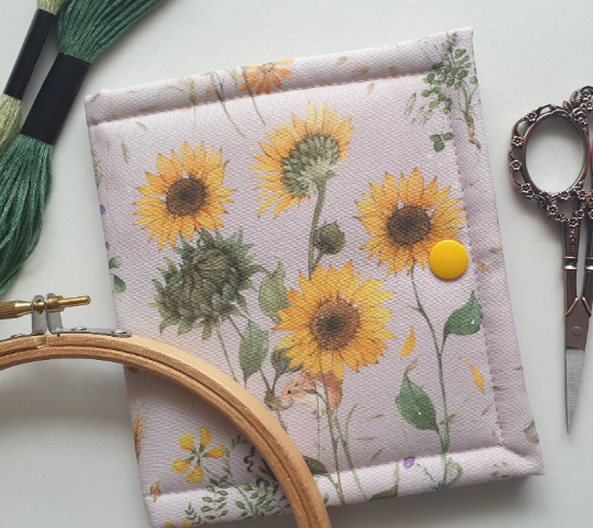 Sunflowers & Mice thread/floss keeper