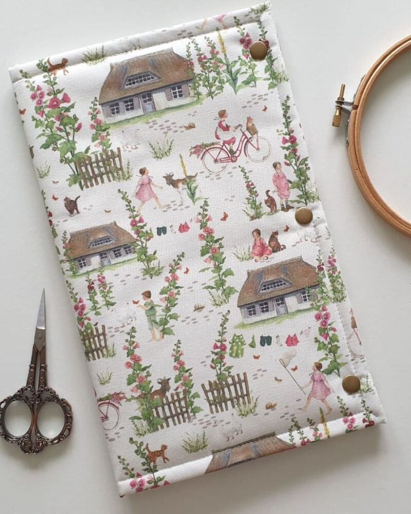 Large stitching companion, Acufactum Cottage Garden