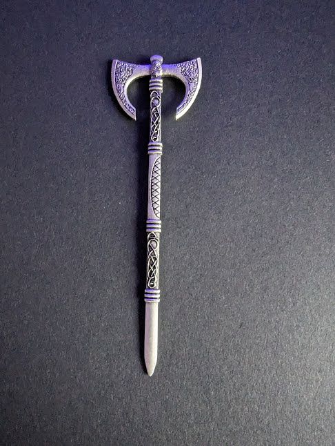 Ornate Double Headed Viking Axe