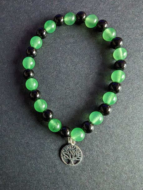 Green Aventurine & Black Onyx