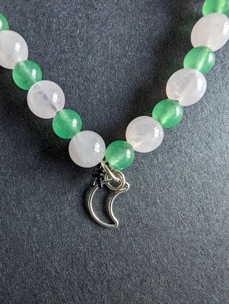 Rose Quartz & Green Aventurine