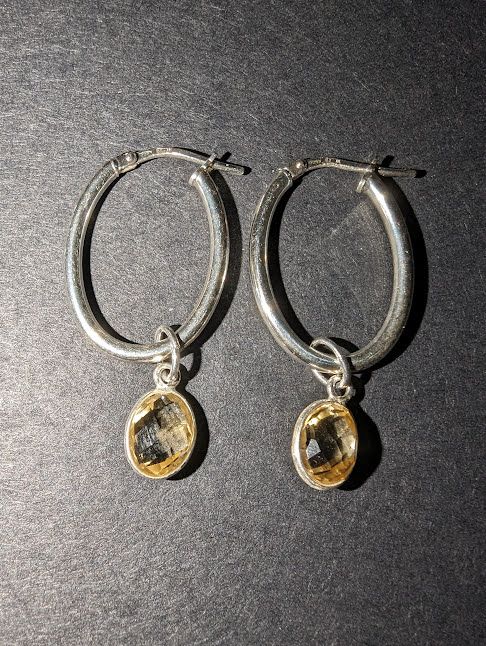 Sterling Silver & Citrine