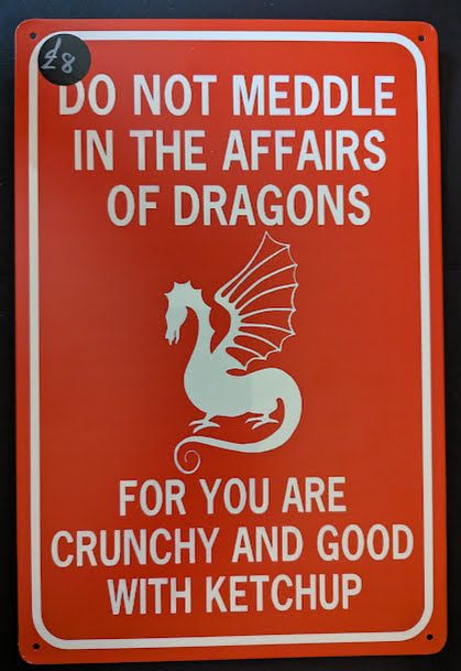 Do Not Meddle with the Affairs of a Dragon
