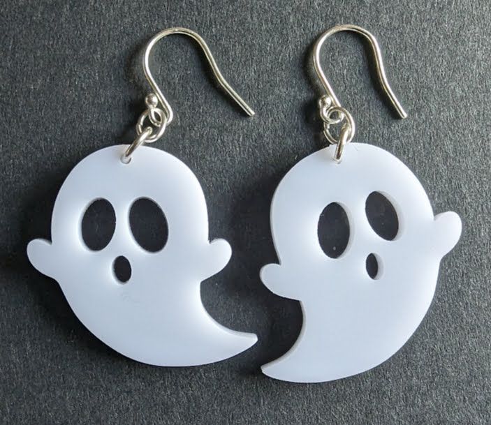 White Acrylic Ghosts